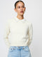 Avea Knit Embellished Collar Pullover