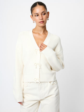 Babysoft Pearl Bow Sweater