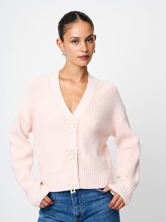 Babysoft Pearl Bow Sweater