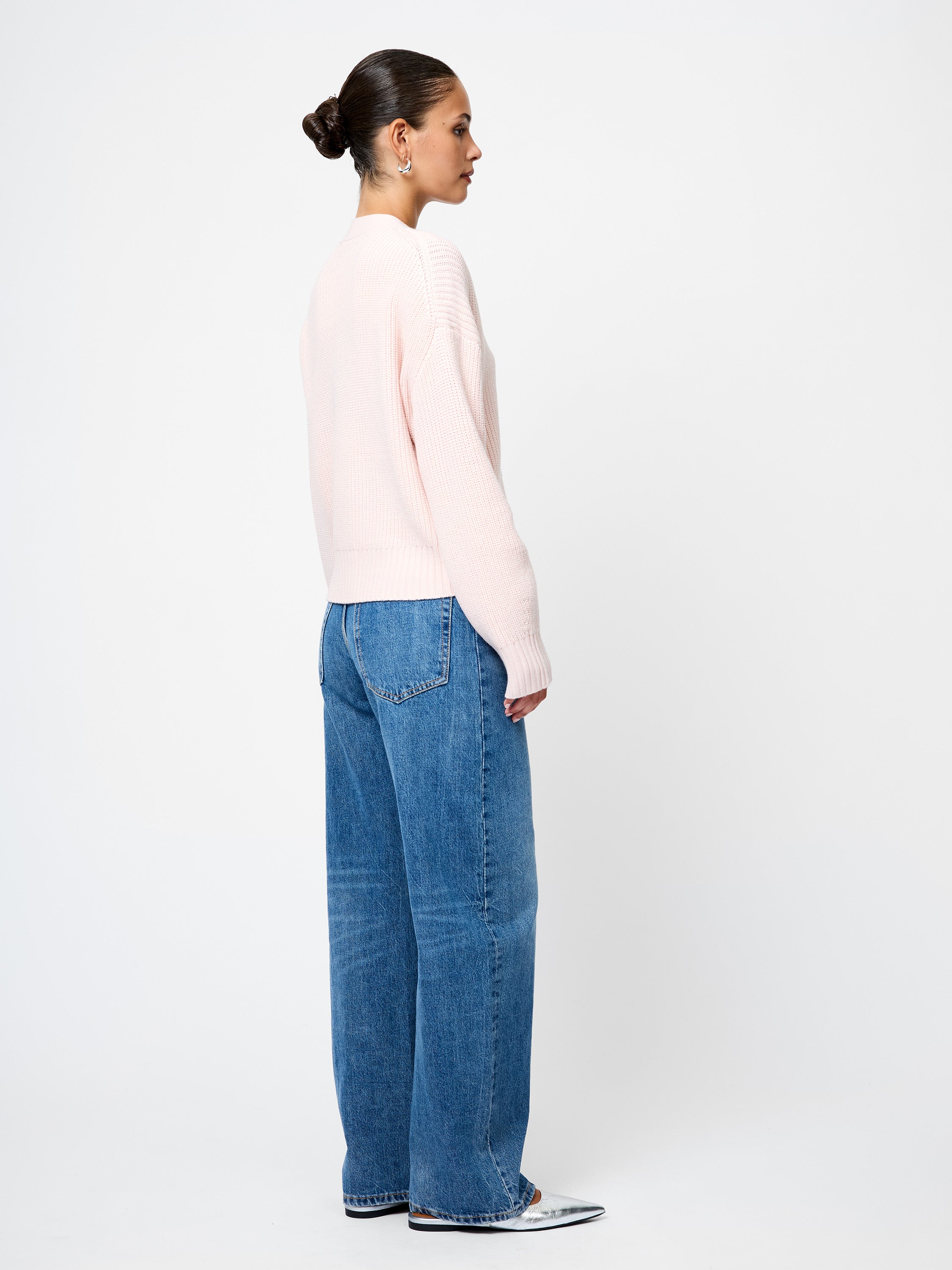 Babysoft Pearl Bow Sweater