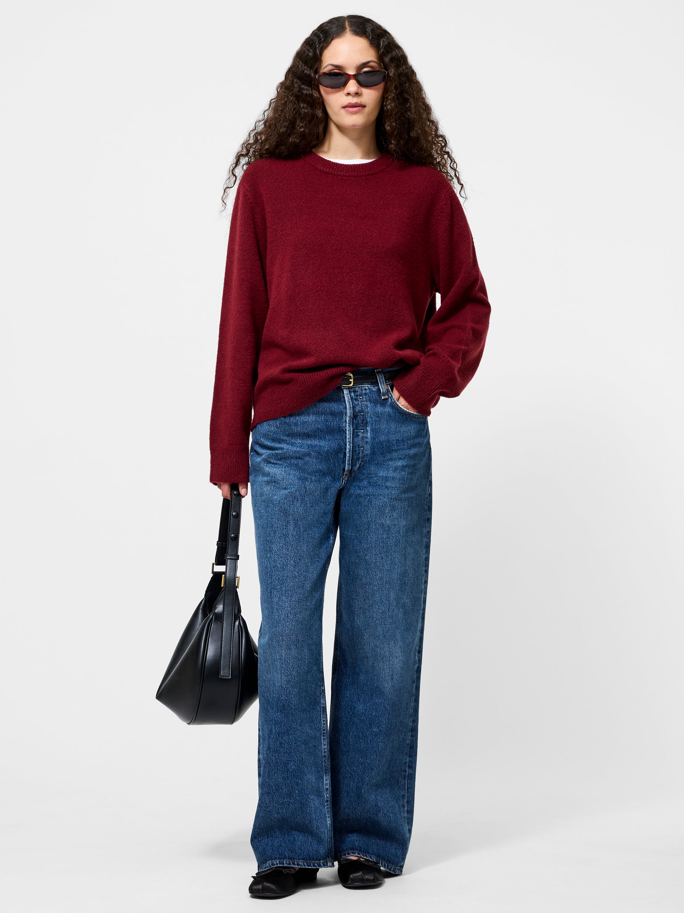 Emilia Knit Boyfriend Sweater