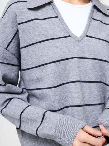 Sloane Knit Striped Pullover