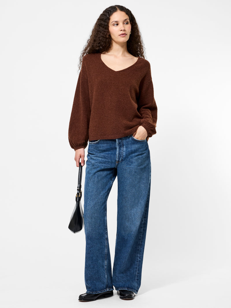 Vhari Knit V-Neck Pullover