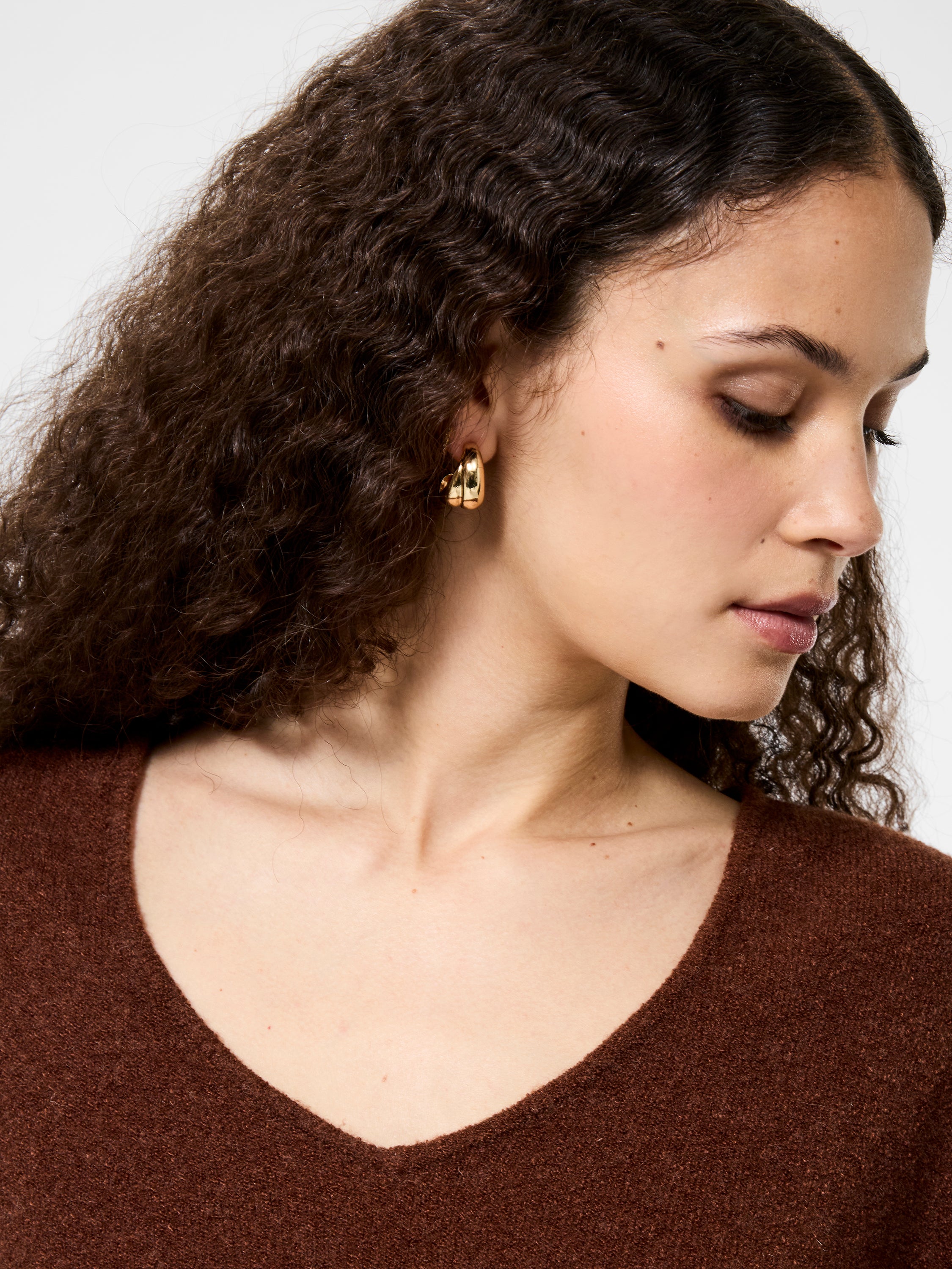 Vhari Knit V-Neck Pullover
