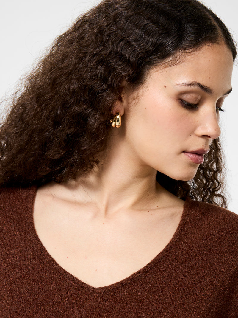 Vhari Knit V-Neck Pullover