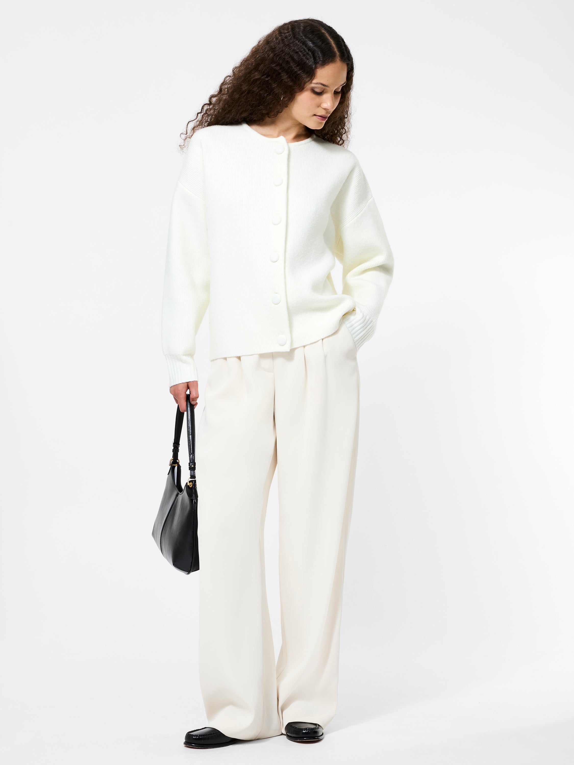 Riddley Knit Drop Shoulder Cardigan