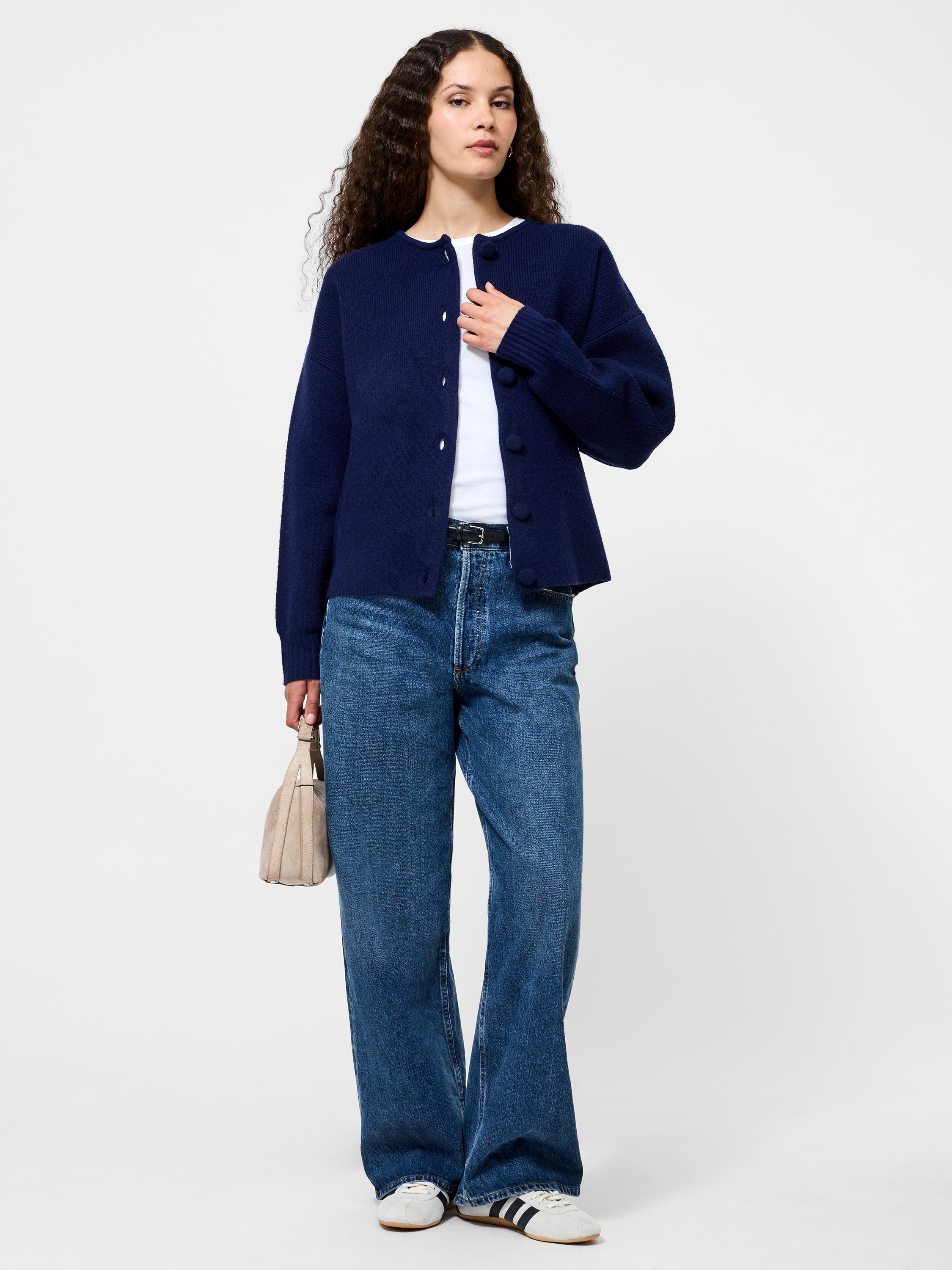 Riddley Knit Drop Shoulder Cardigan