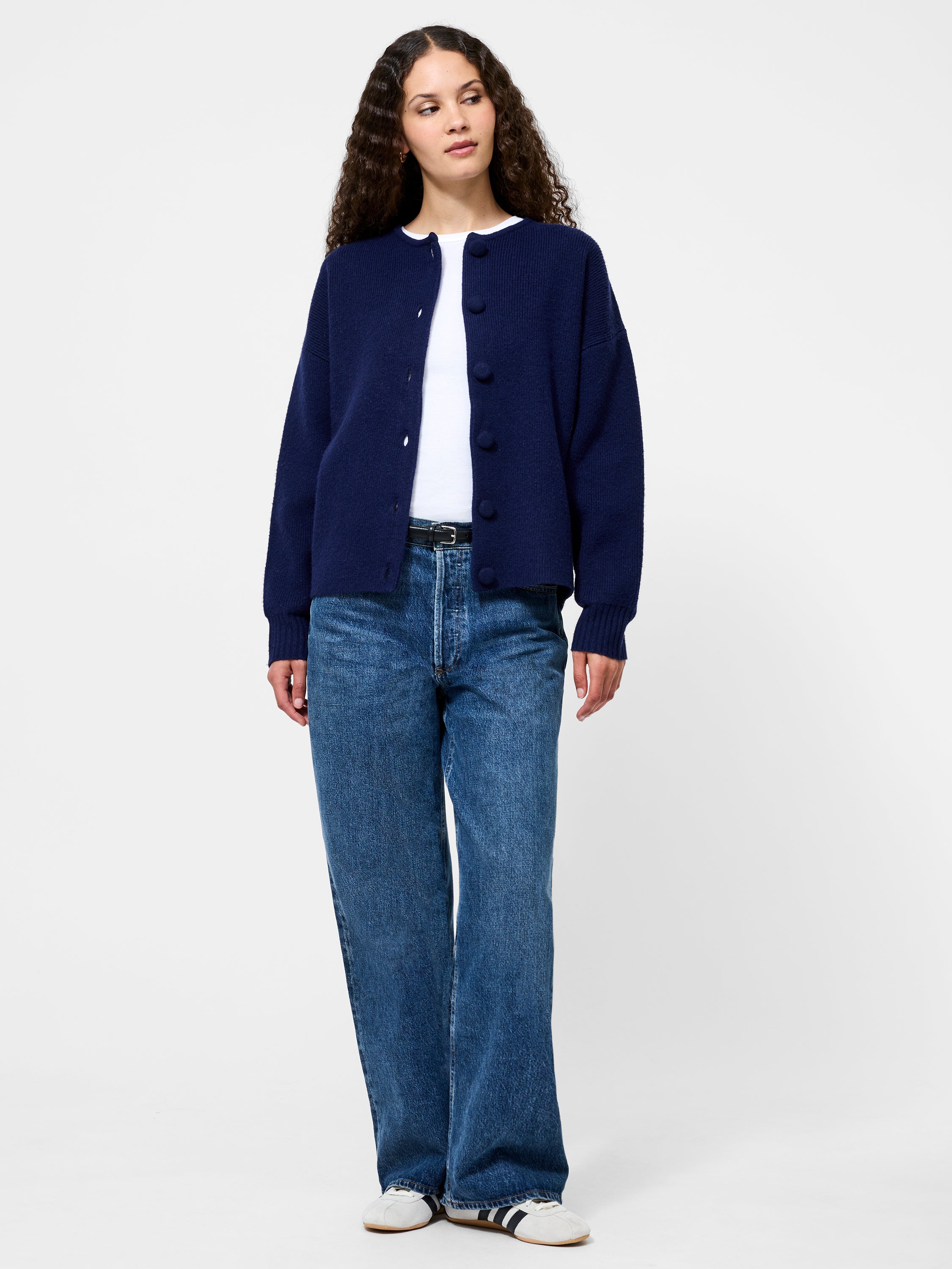 Riddley Knit Drop Shoulder Cardigan