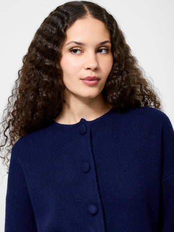 Riddley Knit Drop Shoulder Cardigan