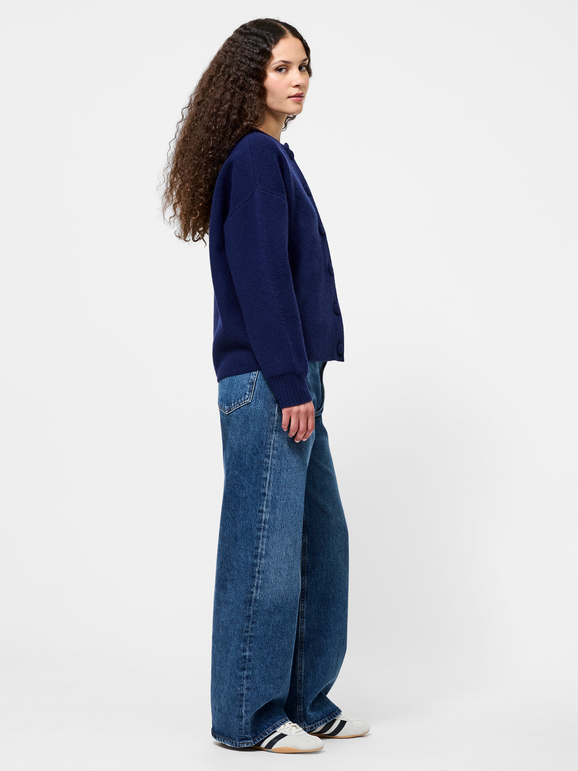 Riddley Knit Drop Shoulder Cardigan