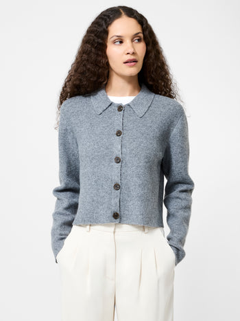 Ellie Knit Collared Cardigan