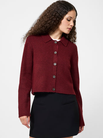 Ellie Knit Collared Cardigan