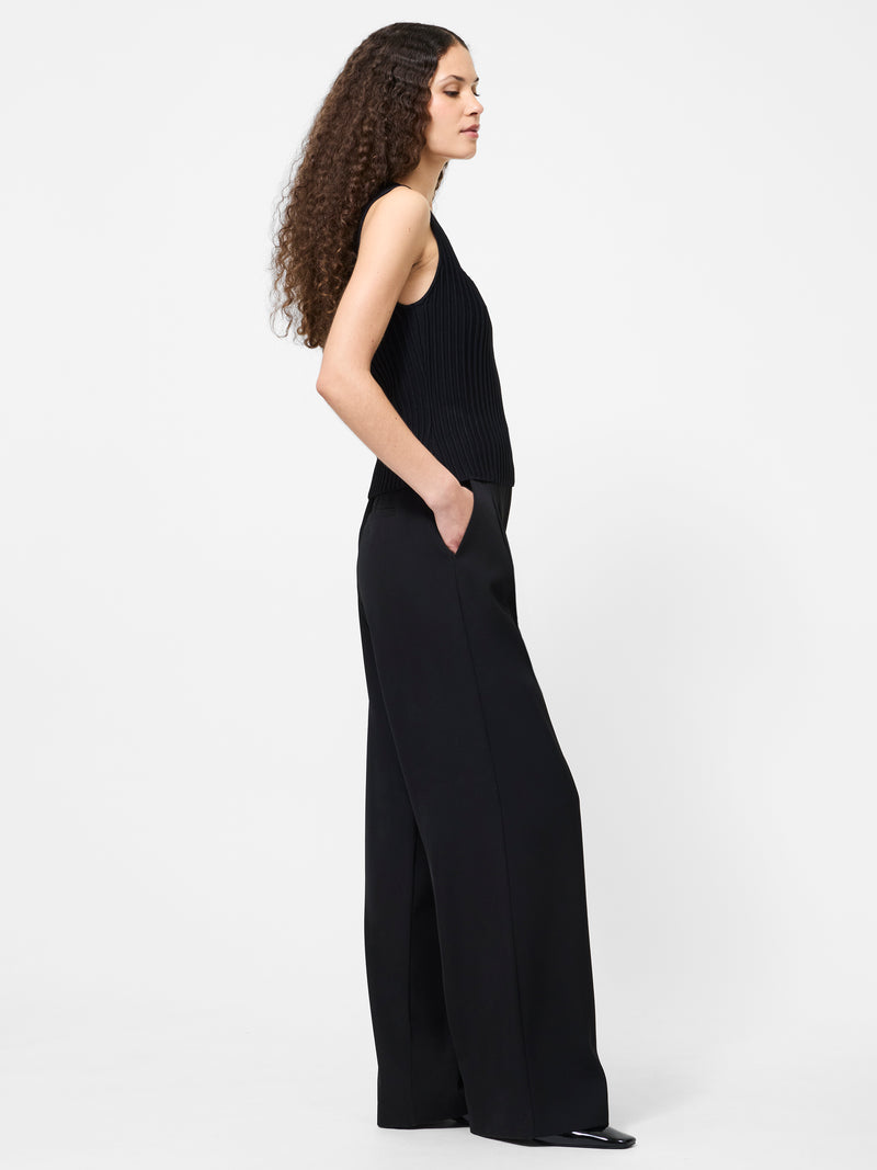 Ottoman Textured Square Neck Top