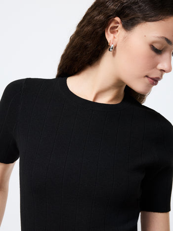 Marley Knit Wide Rib Top