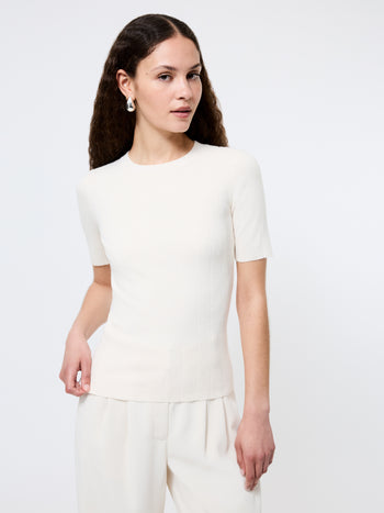 Marley Knit Wide Rib Top