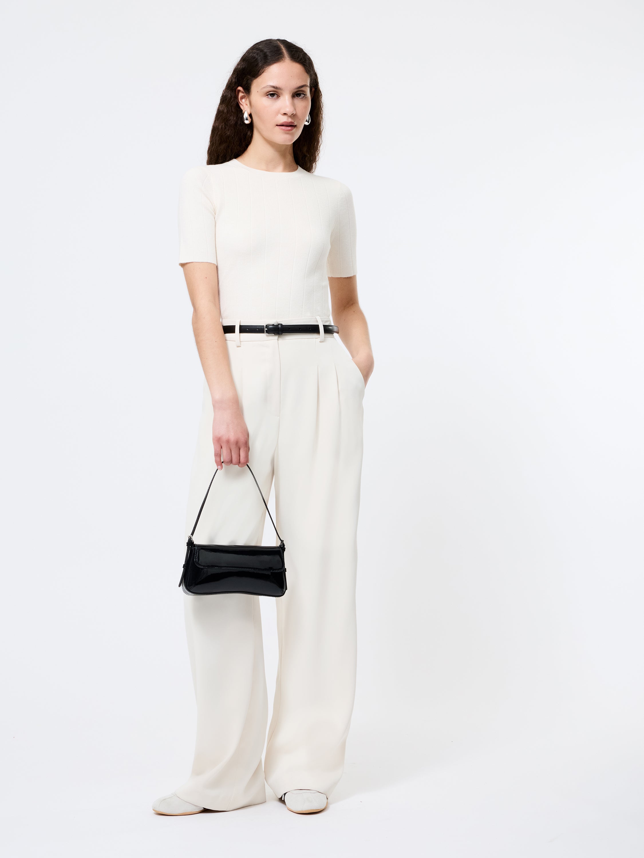 Marley Knit Wide Rib Top