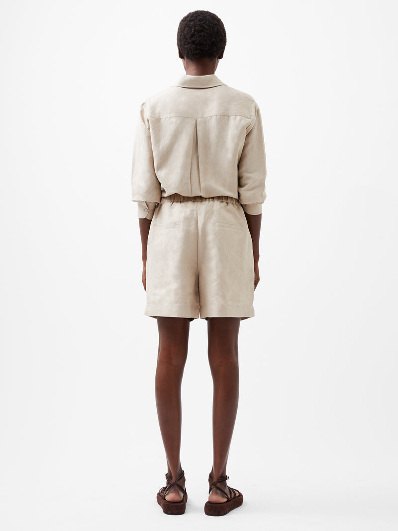 Birdie Linen Tailored Shorts
