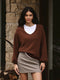 Vhari Knit V-Neck Pullover