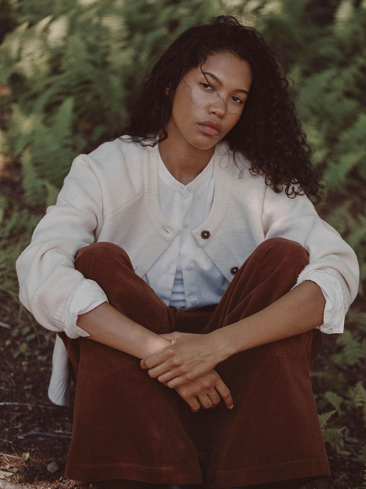CASEY CORDUROY WIDE LEG PANTS VIEW 4