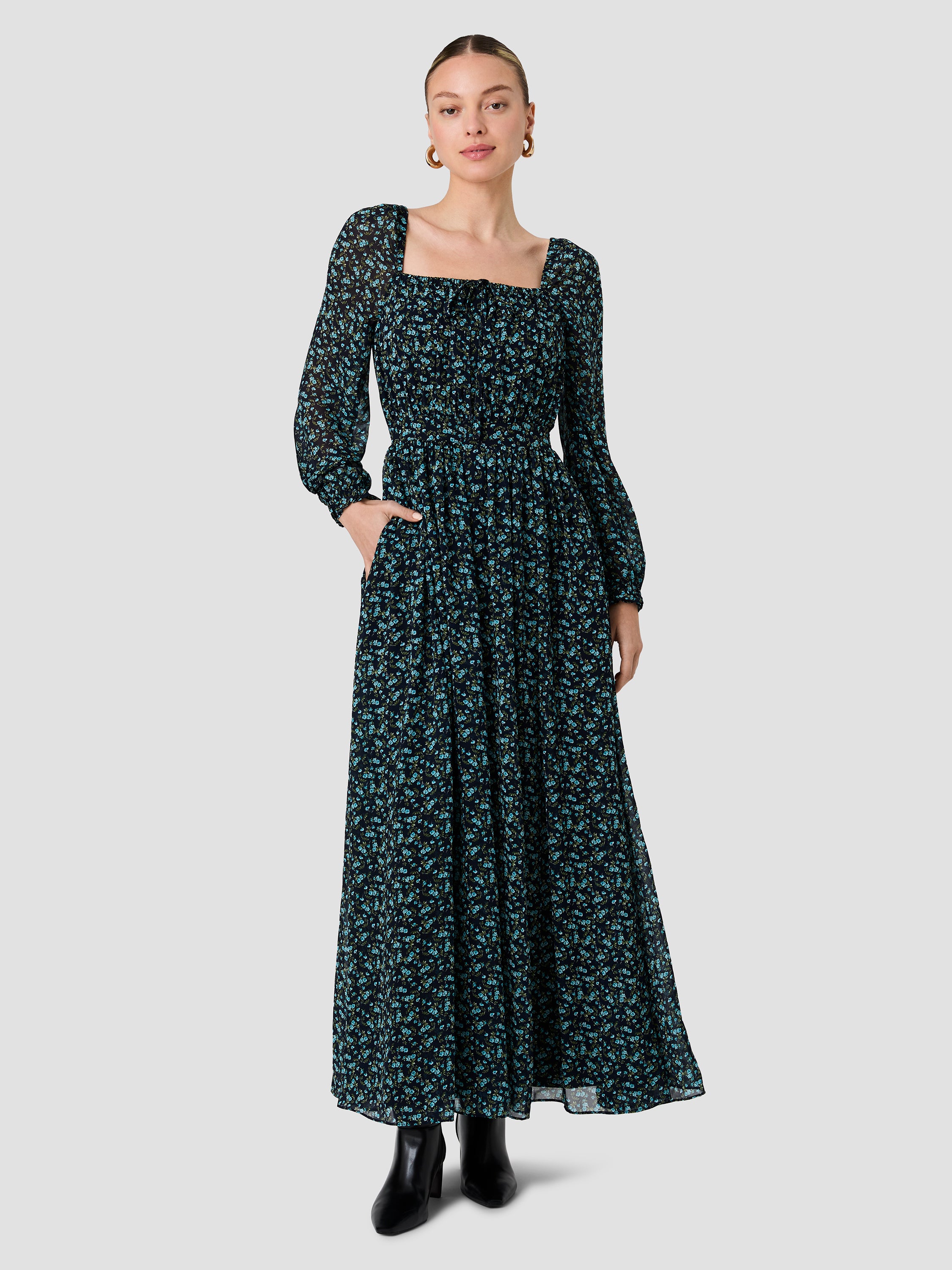 MARINA DITSY LUCIA FLEUR MAXI DRESS VIEW 5 | New Arrivals