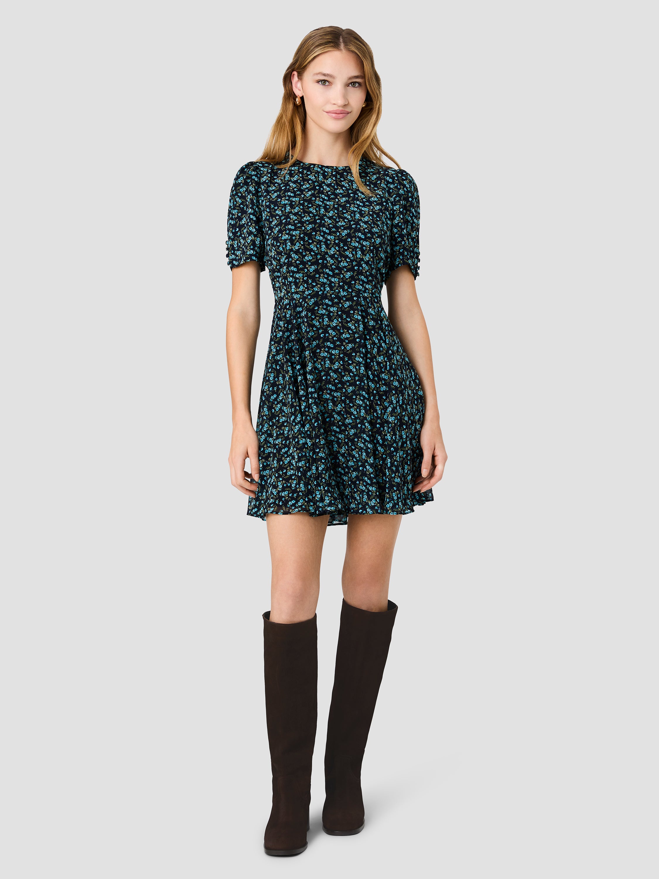 MARINA DITSY LUCIA FLEUR MINI DRESS VIEW 6 | New Arrivals