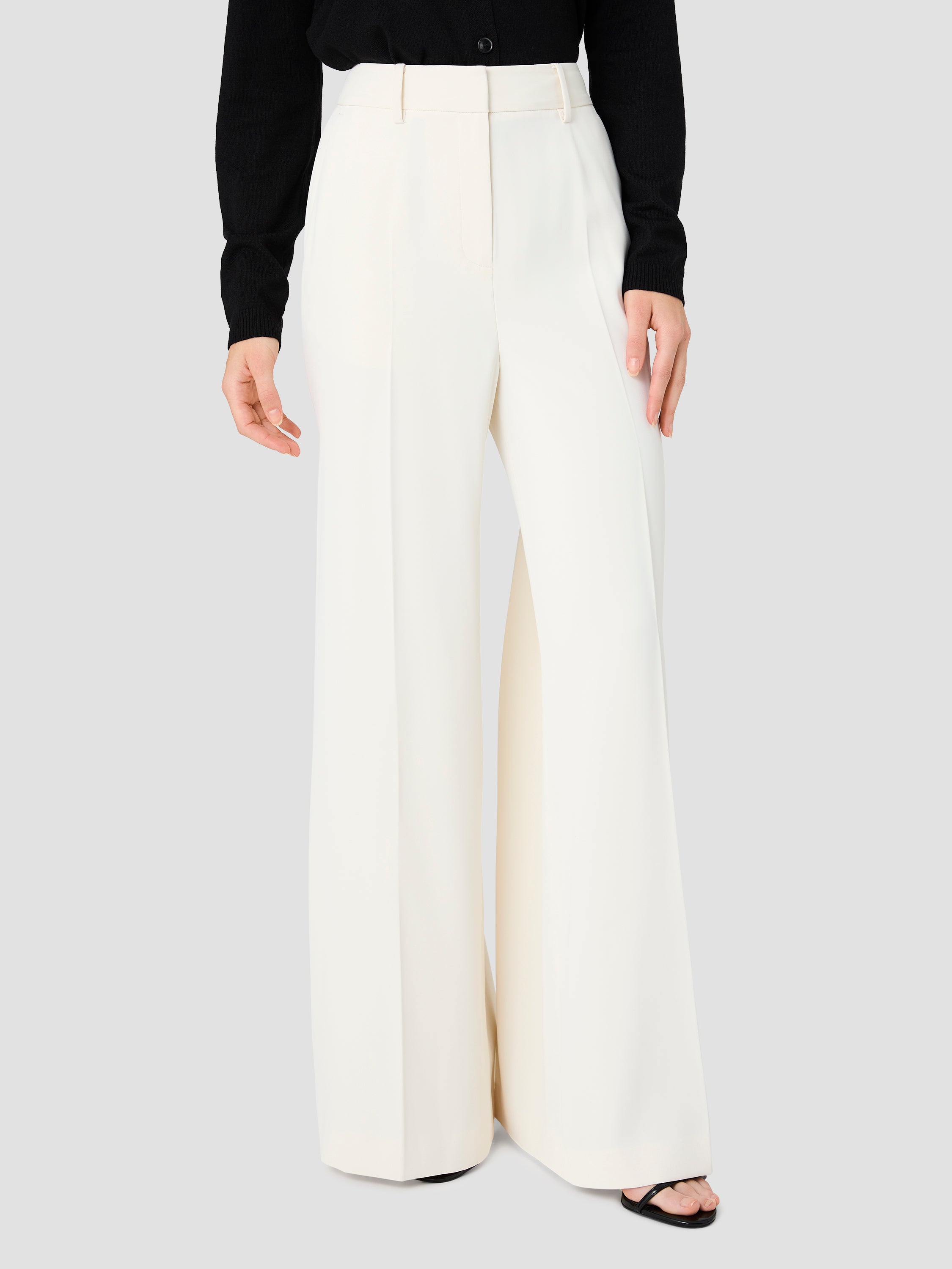 HARRY SUITING HIGH WAISTED WIDE LEG TROUSERS View 2 | Wear to Work