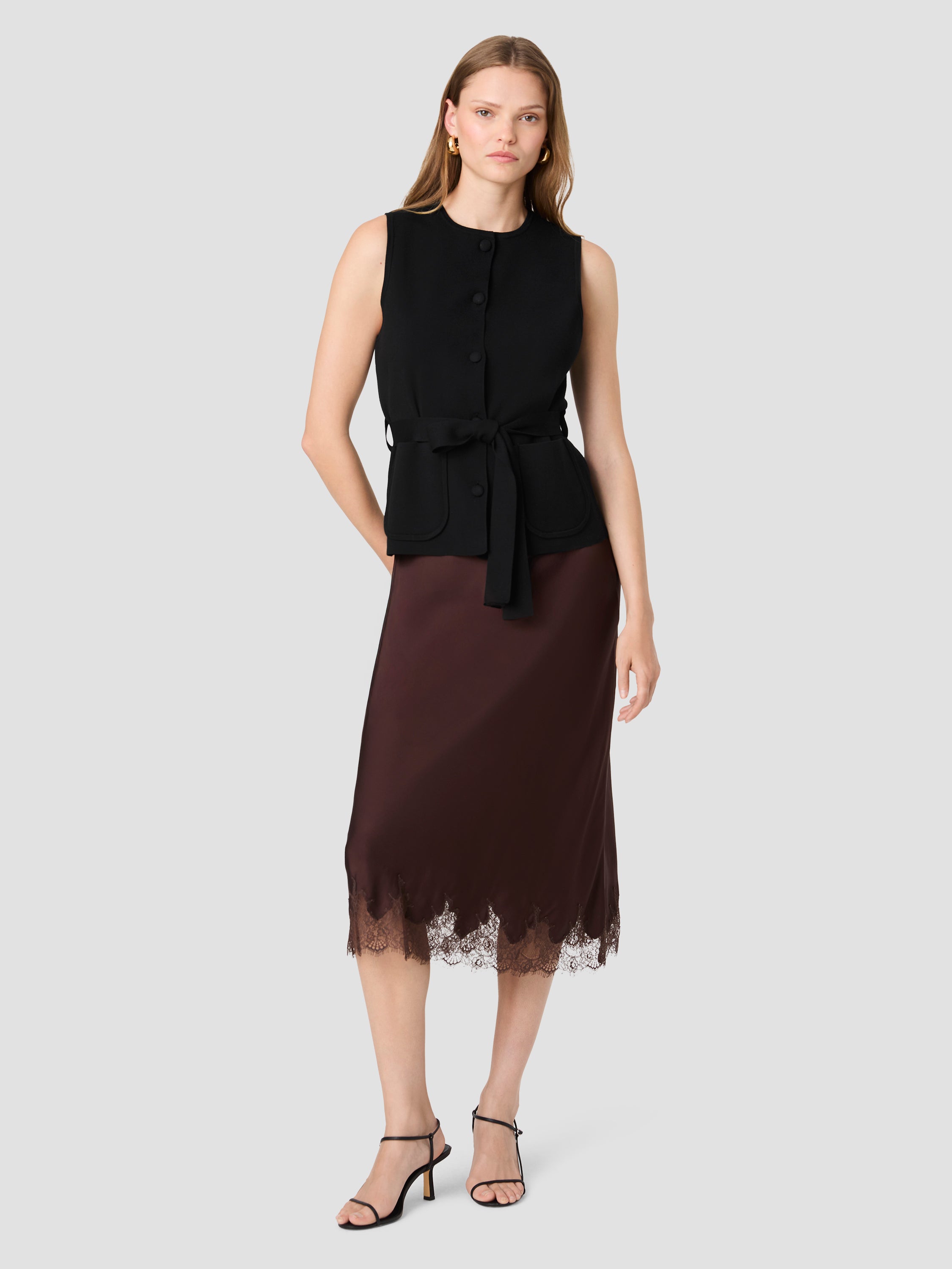 MAXIME KNIT SLEEVELESS WRAP TOP VIEW 6 | New Arrivals