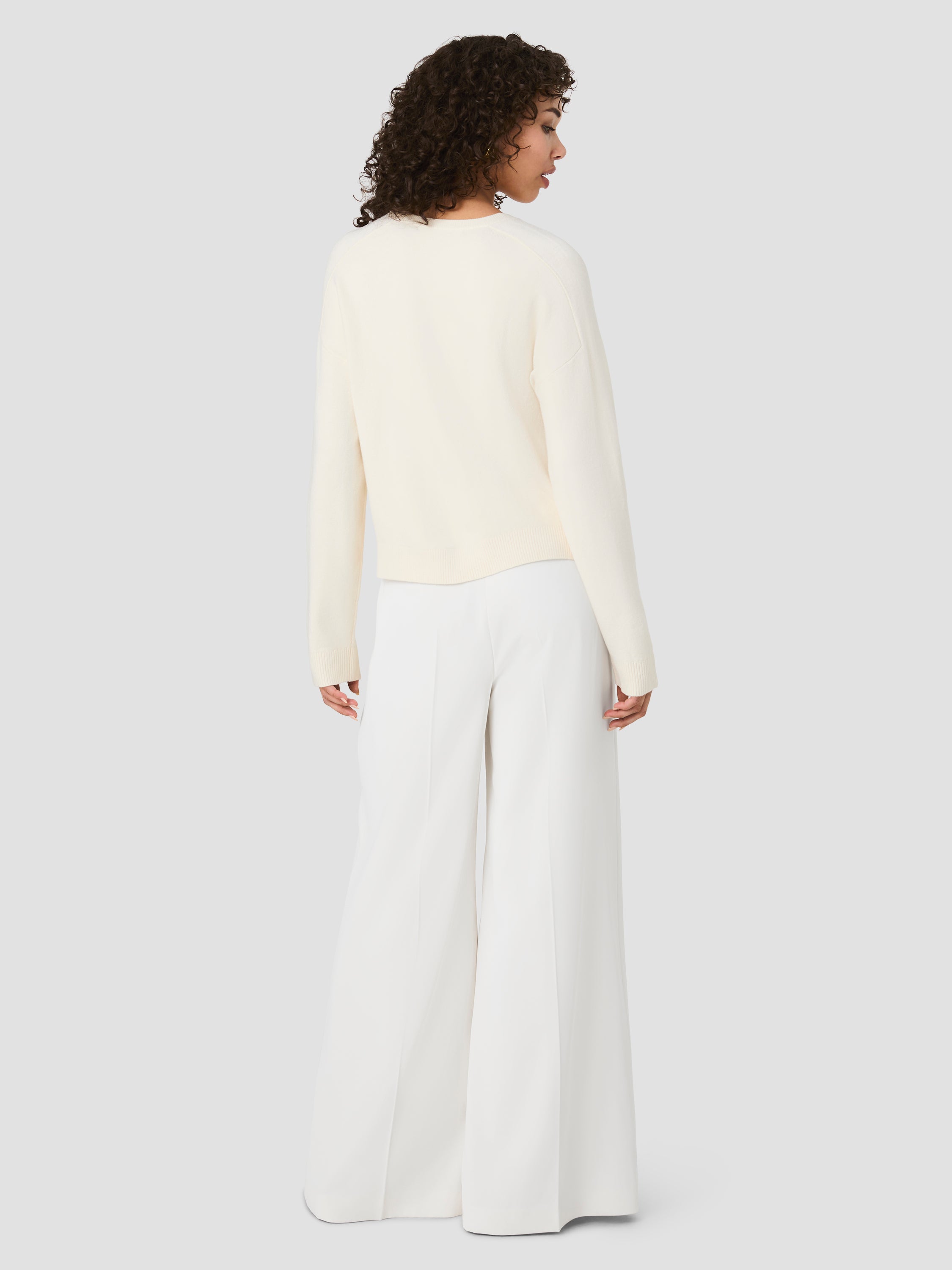 BABYSOFT OVERSIZED CREW NECK PULLOVER VIEW 4