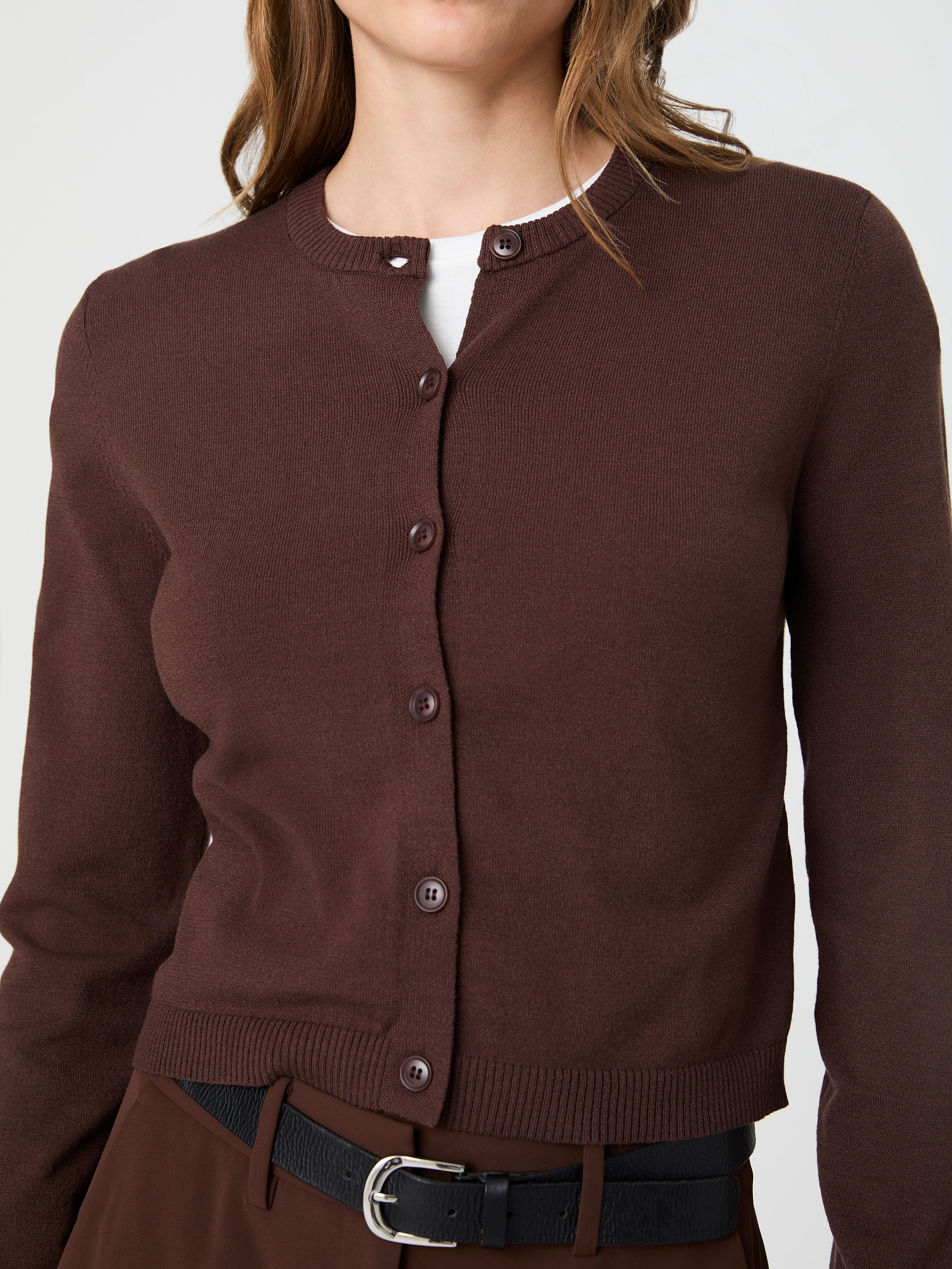 COSYSOFT FITTED CARDIGAN VIEW 3 | Women's