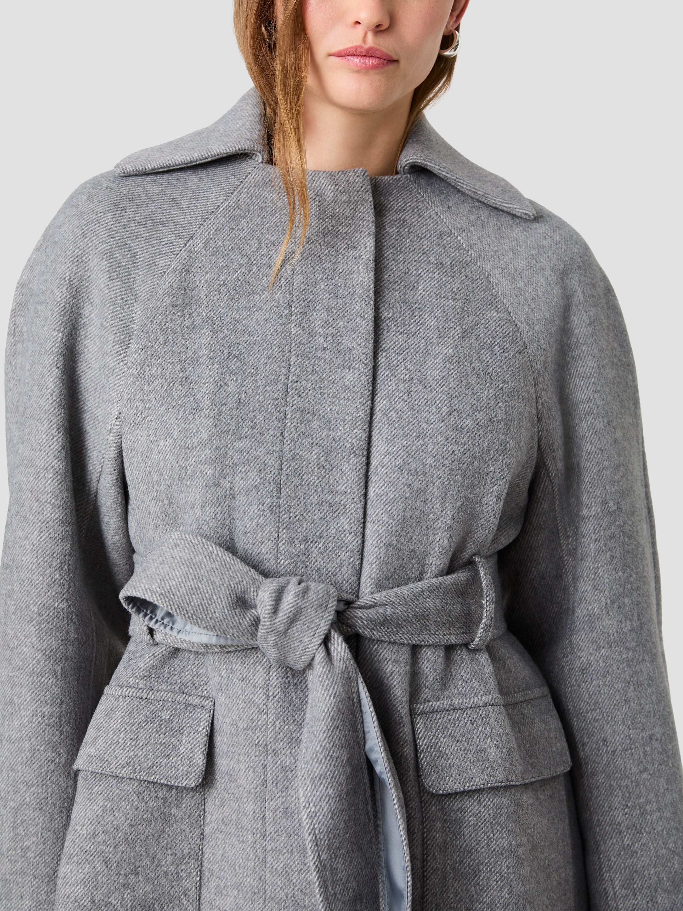 GABRIELA TWILL RELAXED COAT VIEW 2
