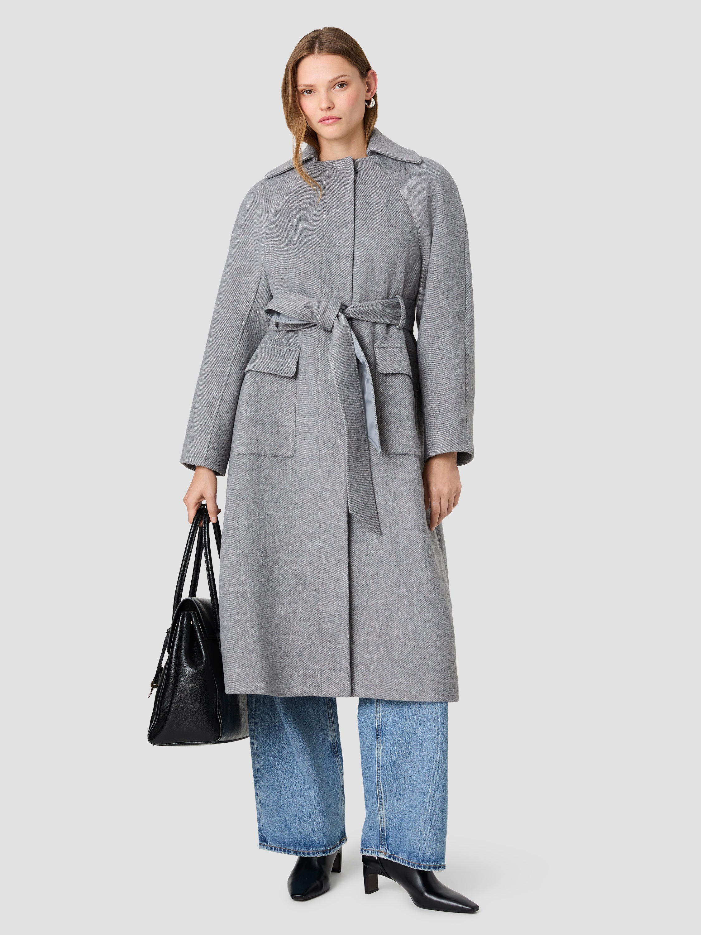 GABRIELA TWILL RELAXED COAT VIEW 1