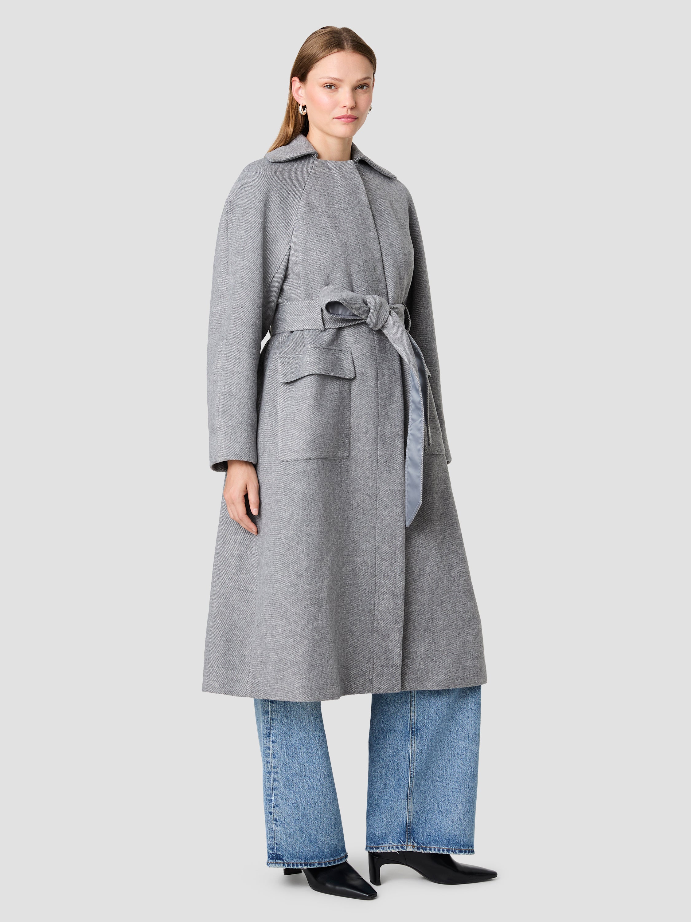 GABRIELA TWILL RELAXED COAT VIEW 4
