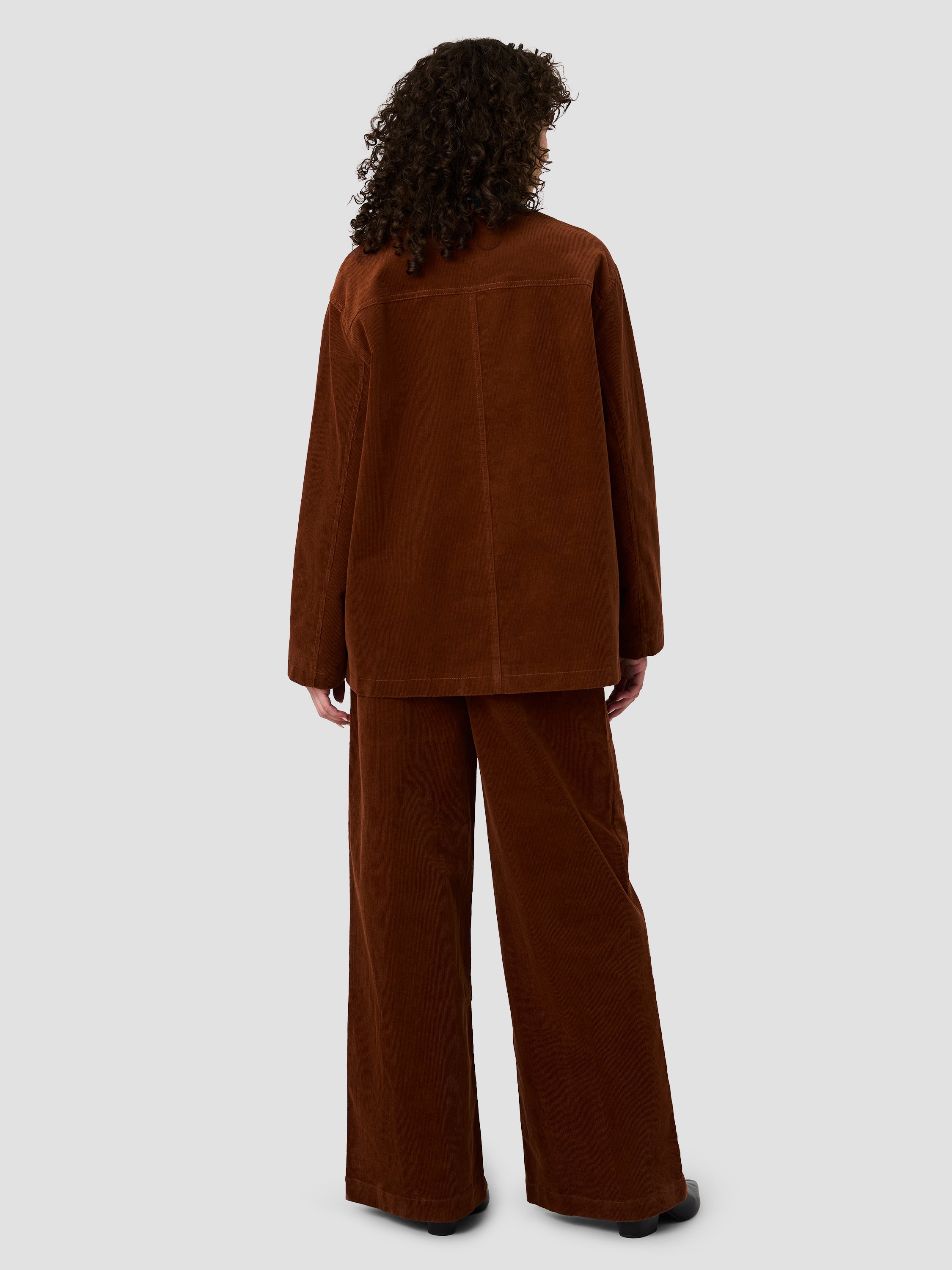 CASEY CORDUROY CONTRAST COLLAR JACKET VIEW 4 | New Arrivals