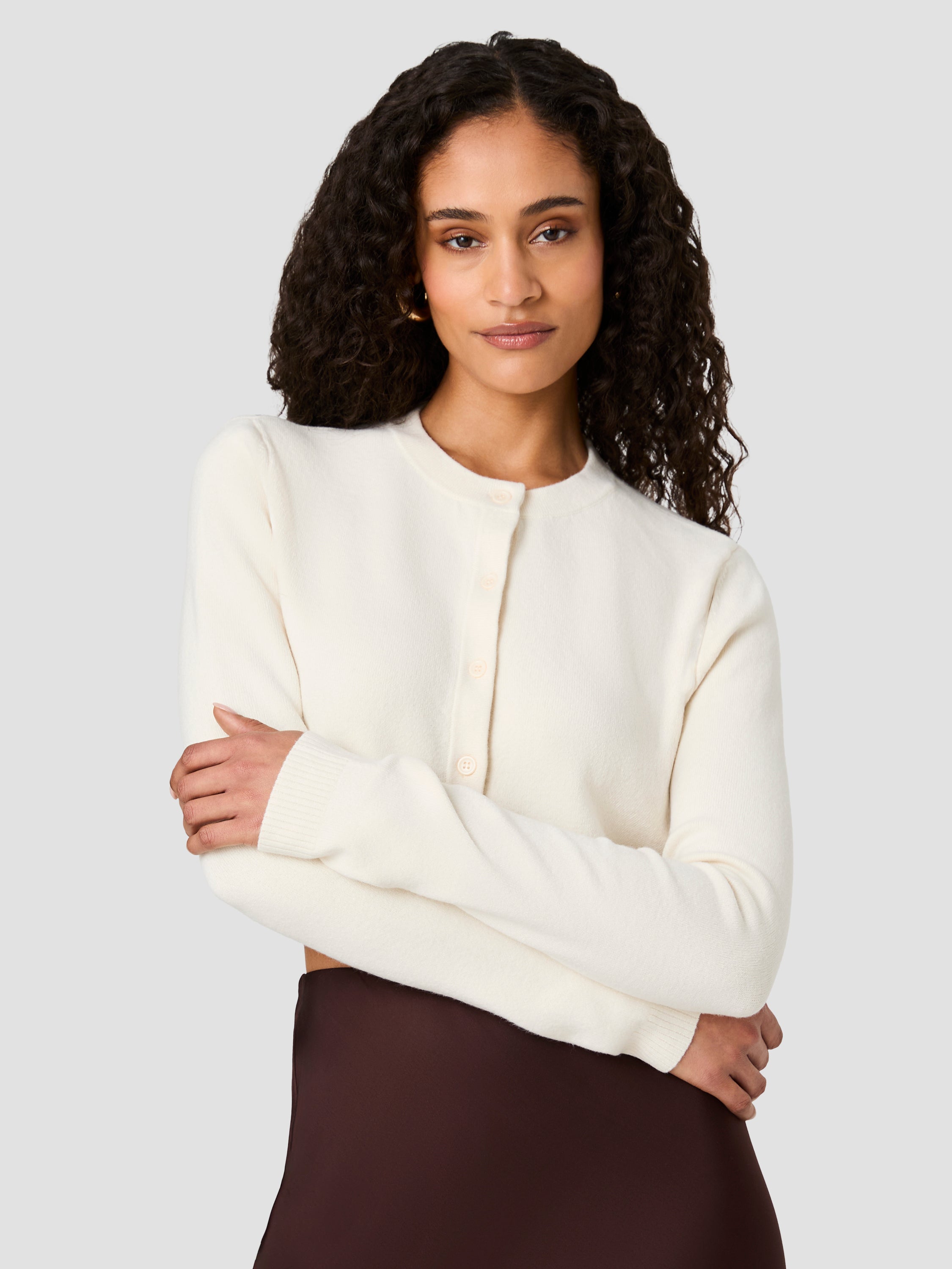 BABYSOFT CROPPED CARDIGAN View 2 | New Arrivals