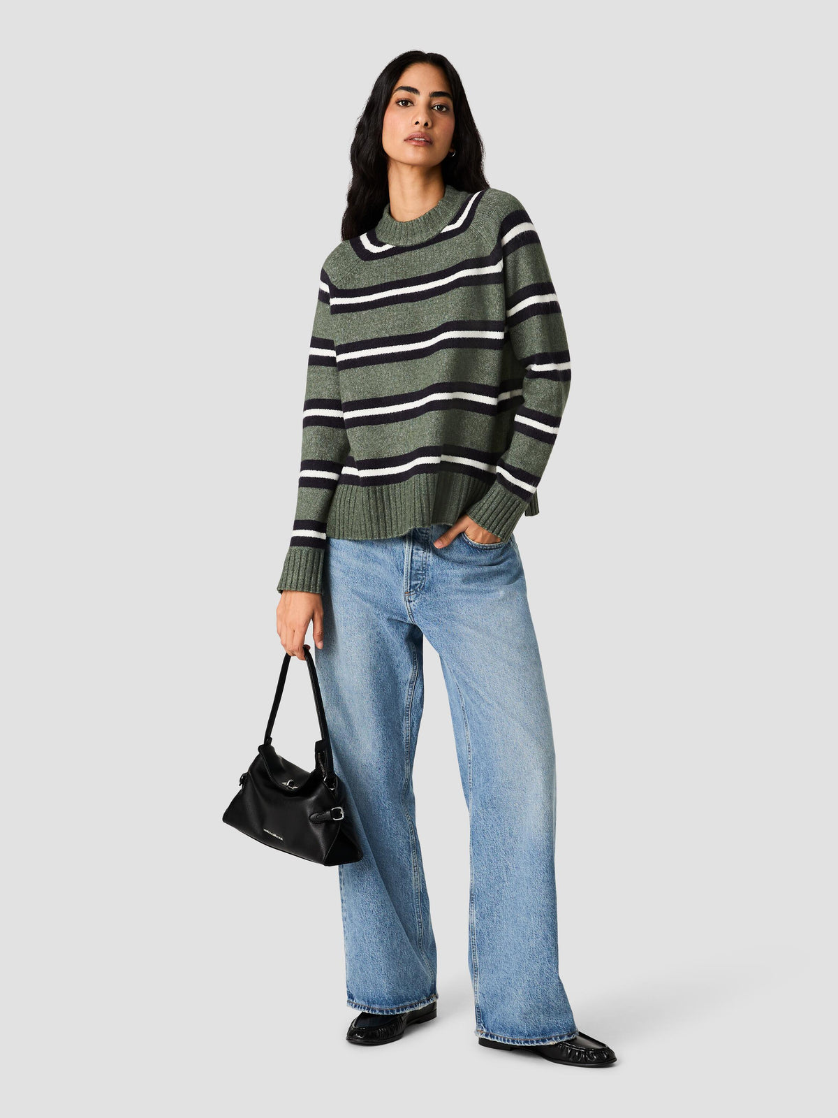 SUZIE PULLOVER SWEATER WITH SLIT VIEW 2