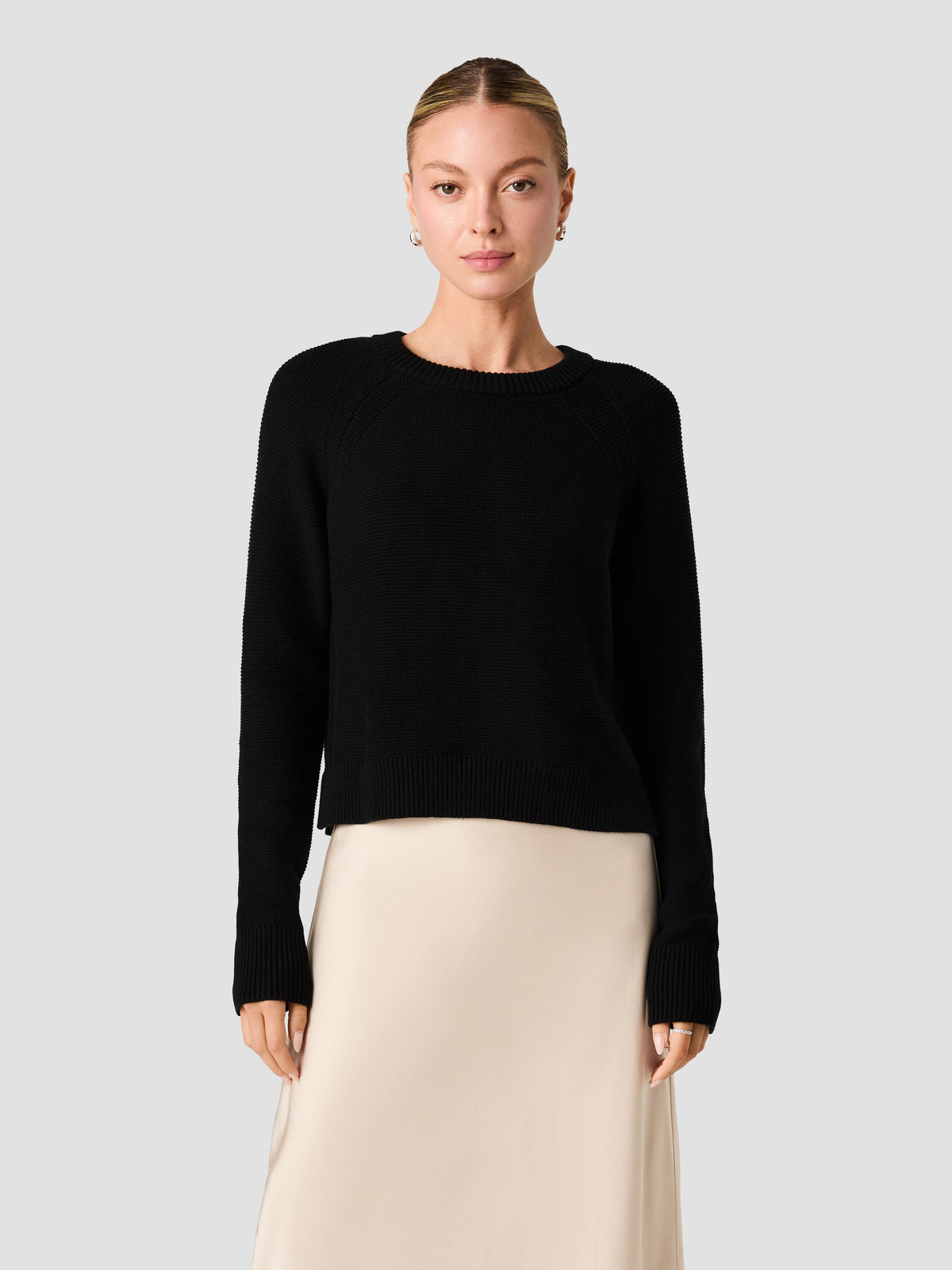 MOZART CREW NECK SWEATER View 2 | The Layering Shop