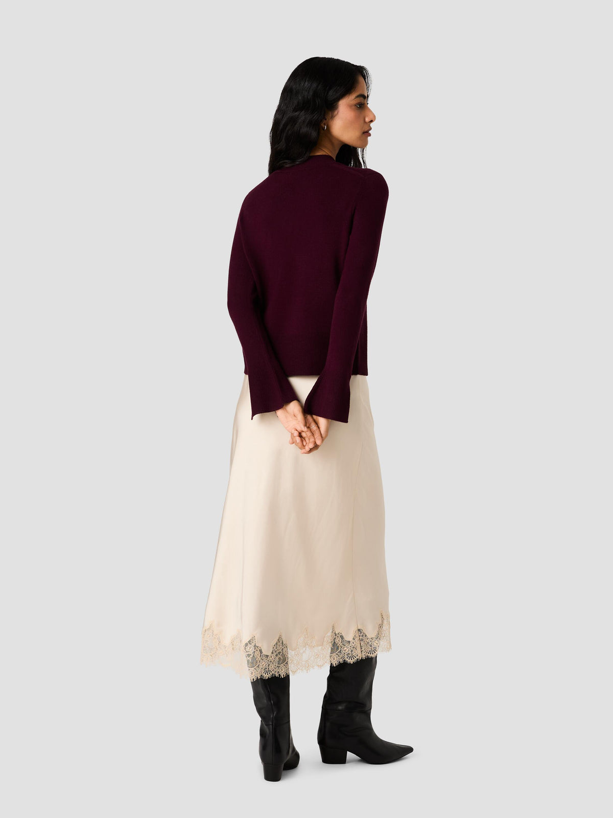 BABYSOFT HIGH NECK SWEATER VIEW 5