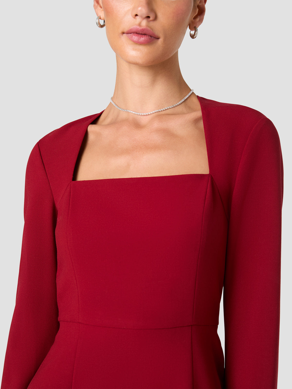 WHISPER LONG SLEEVE MINI DRESS VIEW 3