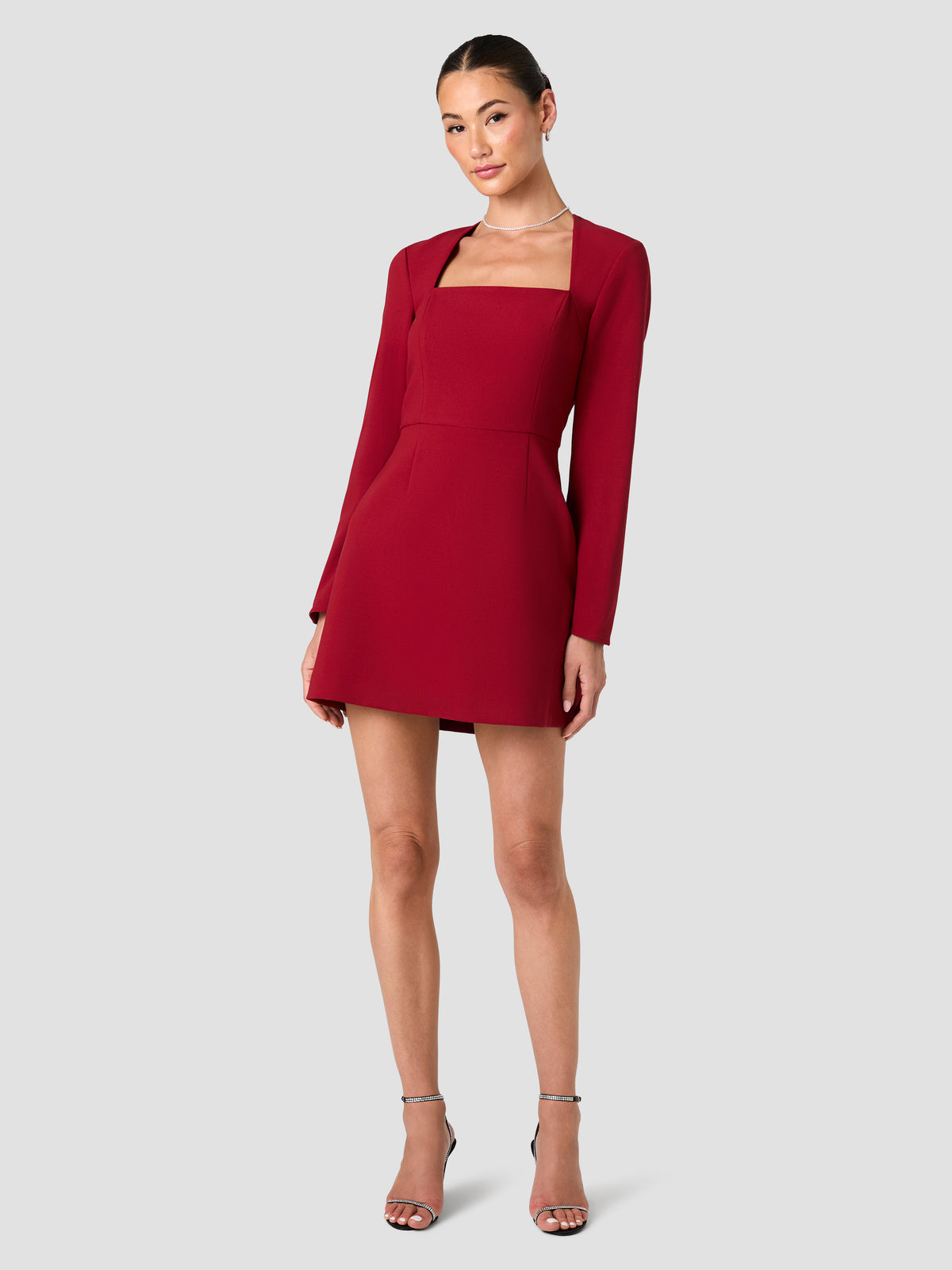 WHISPER LONG SLEEVE MINI DRESS VIEW 6