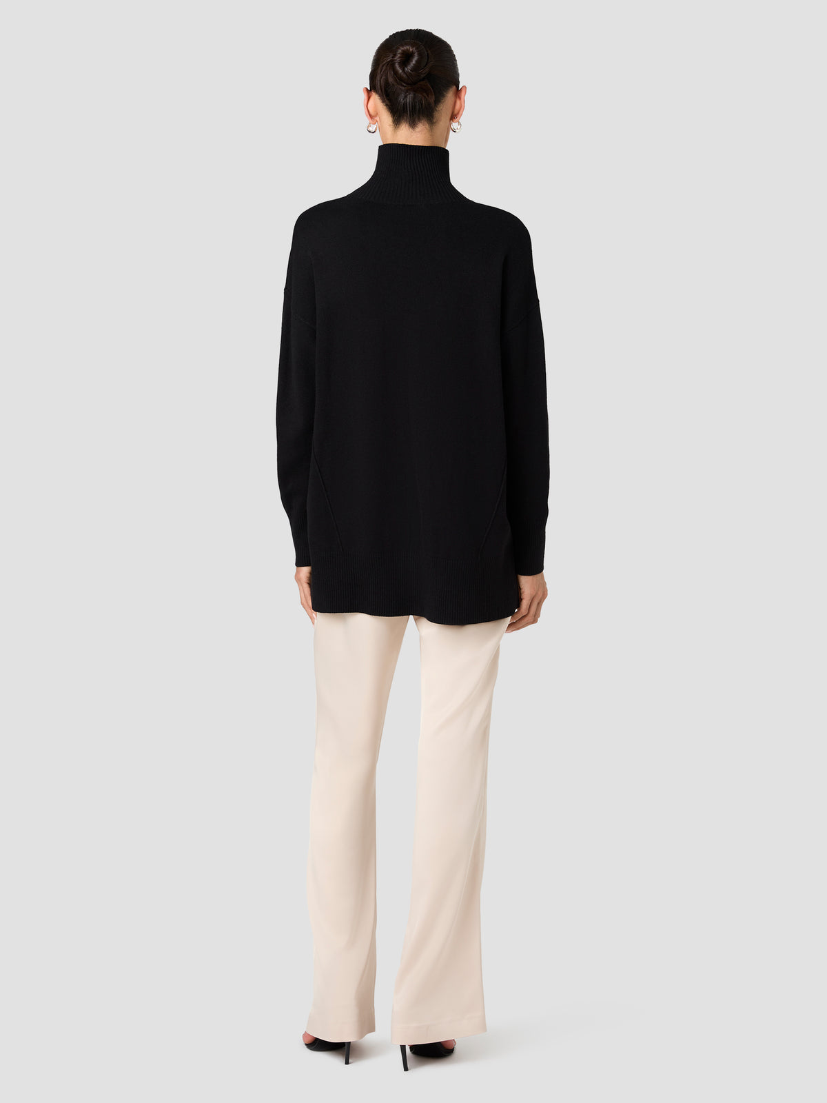 BABYSOFT HIGH NECK SWEATER VIEW 4 | Women's