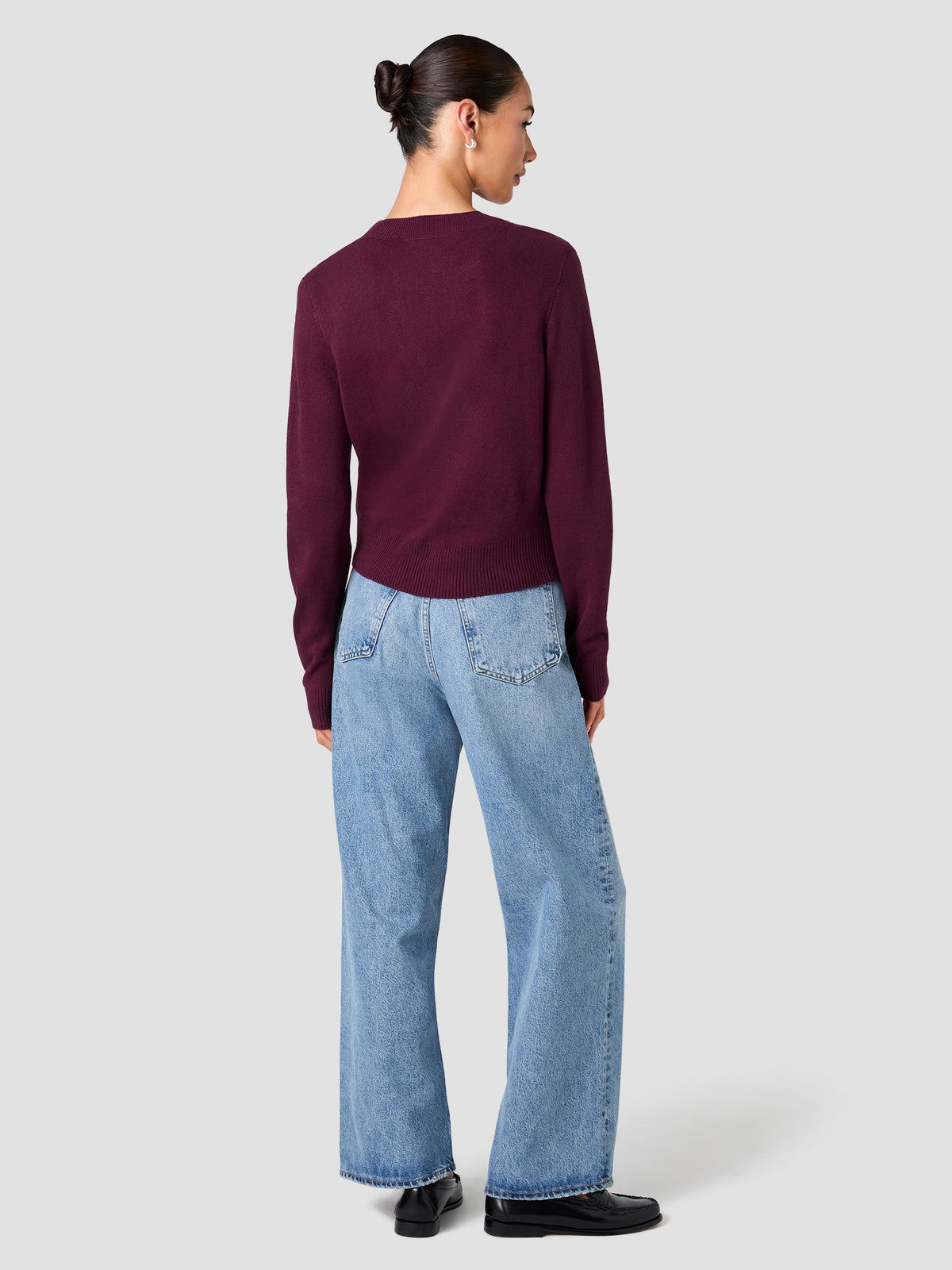 BABYSOFT CREW NECK LONG SLEEVE SWEATER VIEW 5