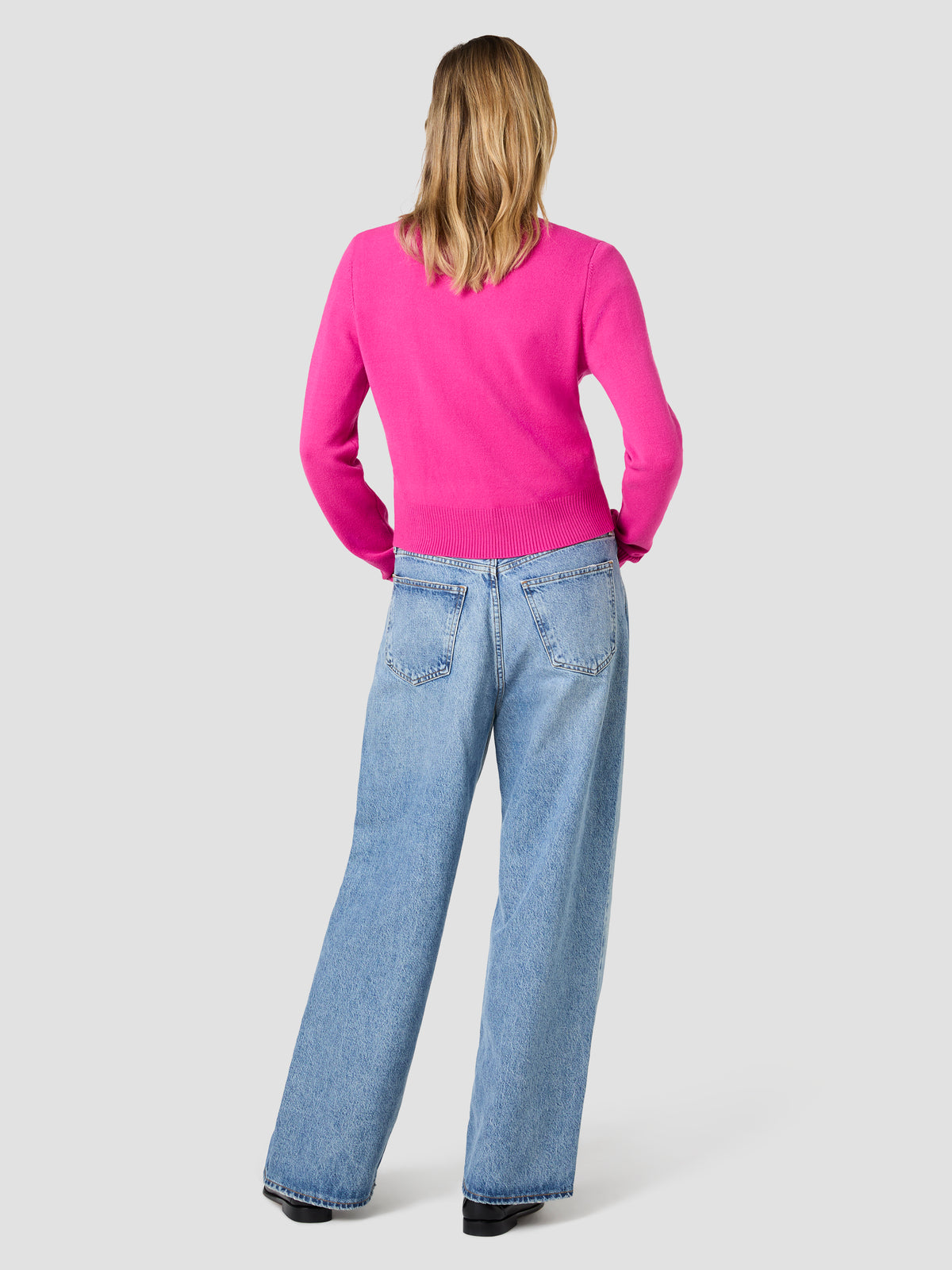 BABYSOFT CREW NECK LONG SLEEVE SWEATER VIEW 4