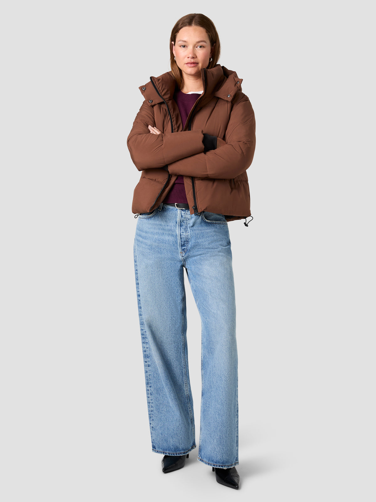 CAMDEN CONTRAST PUFFER JACKET VIEW 7 | Women's Shop All