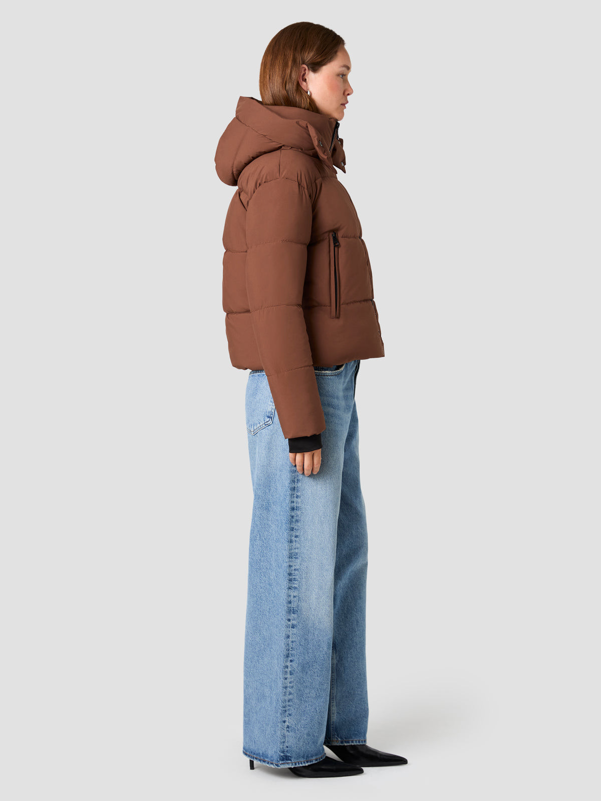 CAMDEN CONTRAST PUFFER JACKET VIEW 5 | Women's Shop All