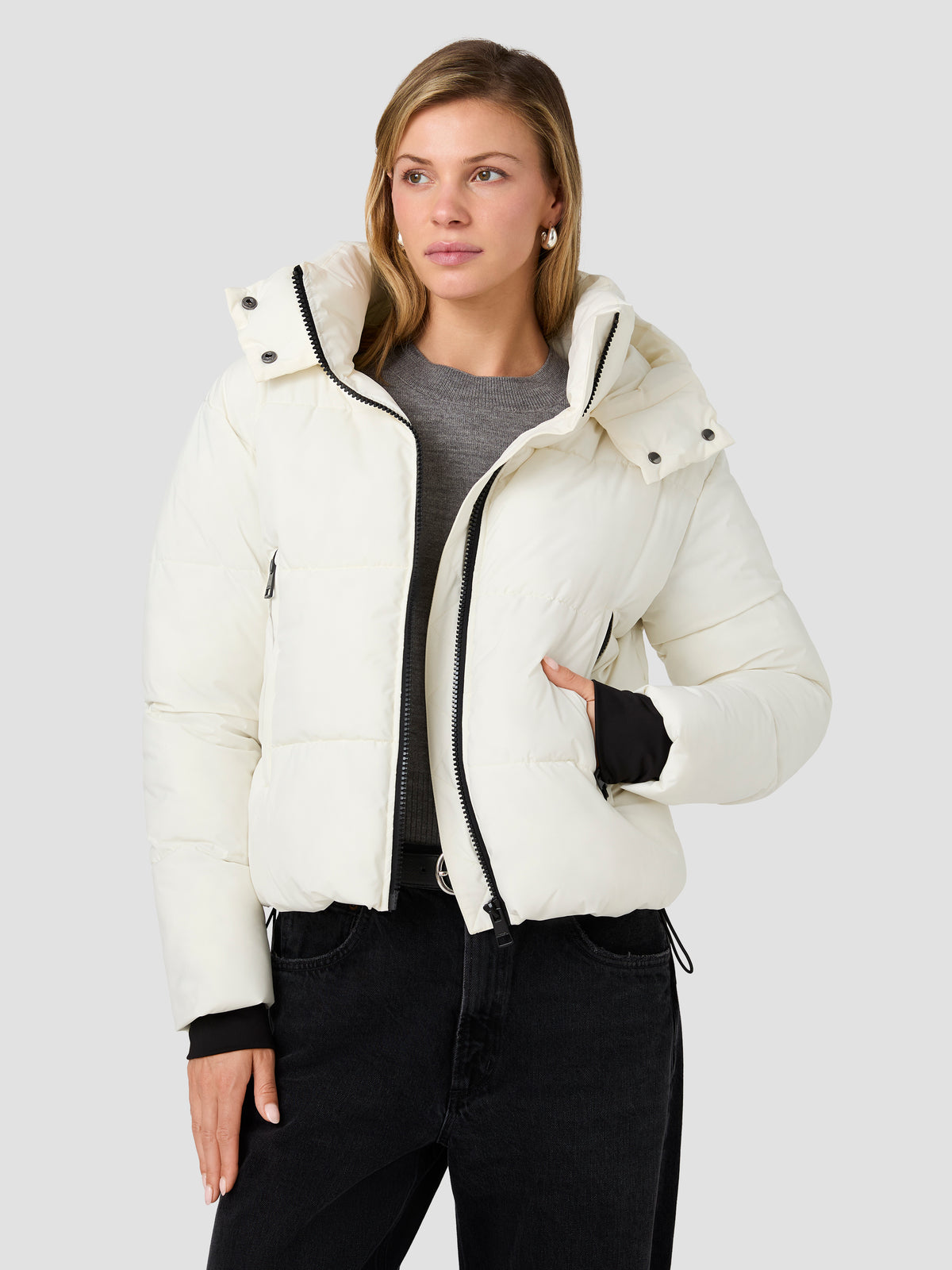 CAMDEN CONTRAST PUFFER JACKET VIEW 6