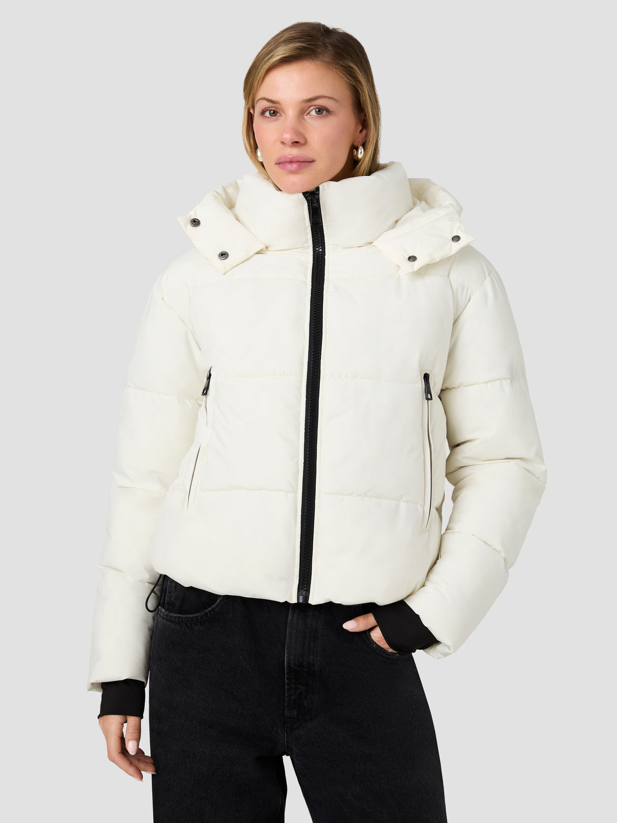 CAMDEN CONTRAST PUFFER JACKET View 2