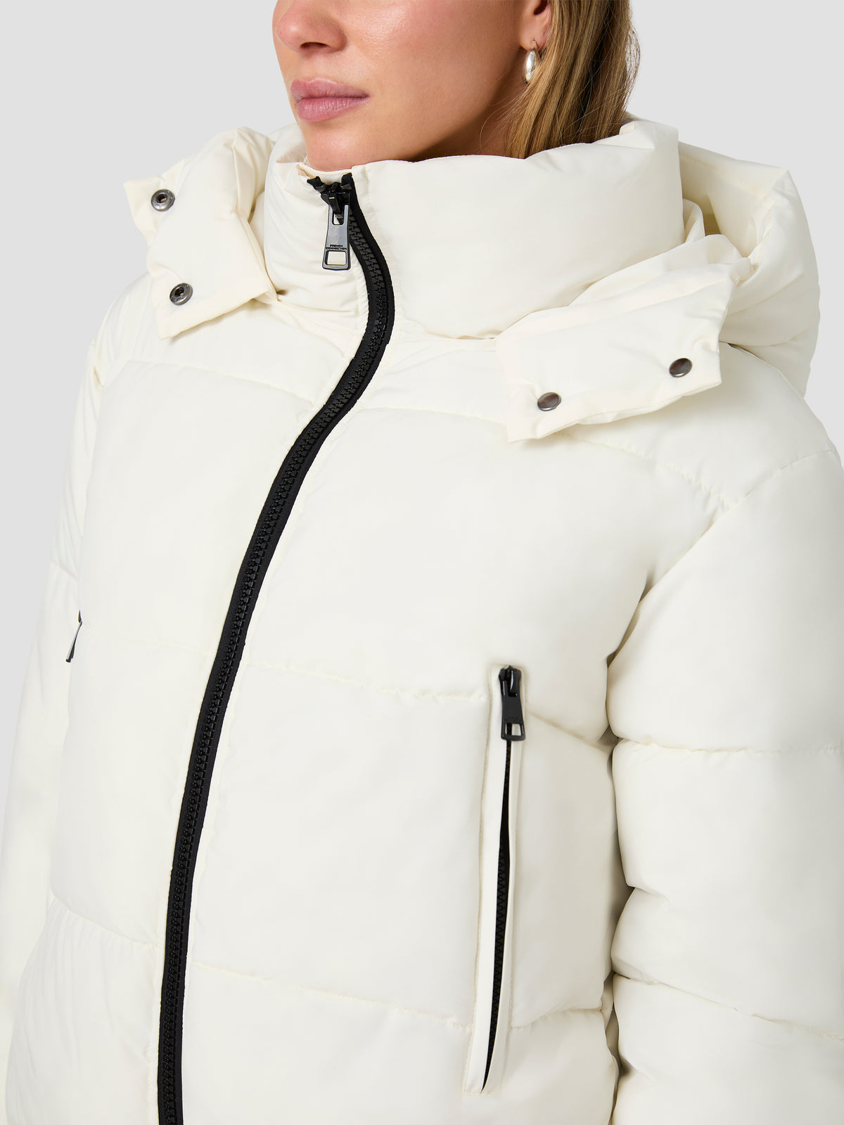 CAMDEN CONTRAST PUFFER JACKET VIEW 3