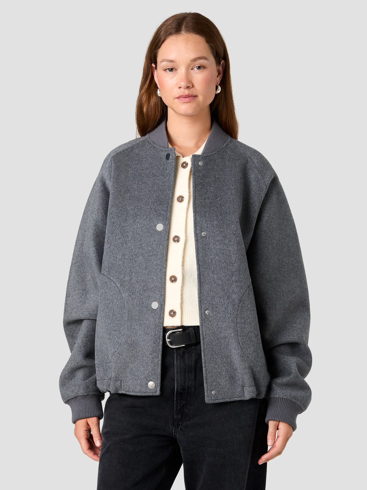 WEMBLEY OVERSIZED VARSITY JACKET VIEW 5