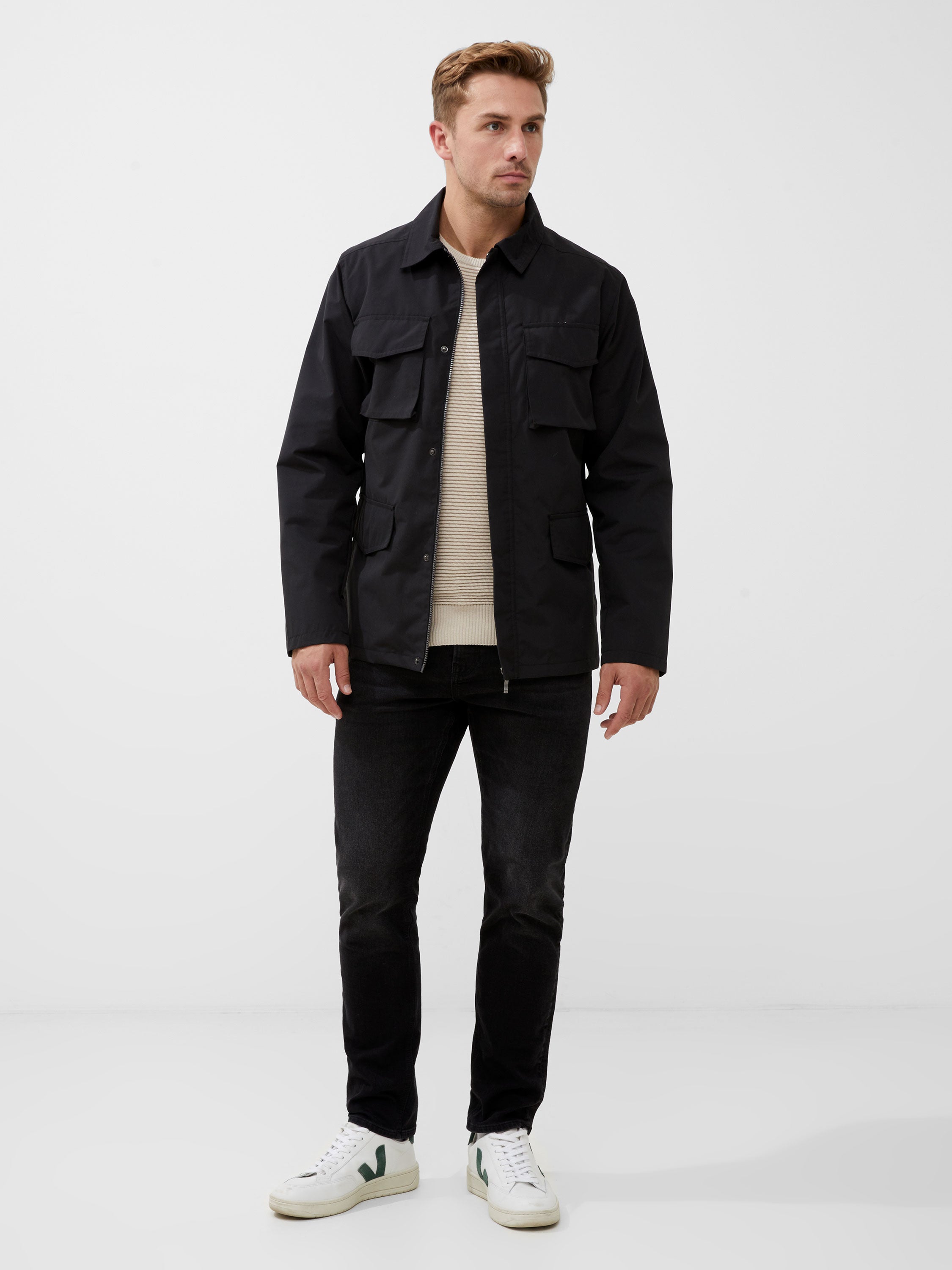 【U LAN】Media Safari Field Jacket Safari Jacket for Men (Olive, Medium) - Walmart.com