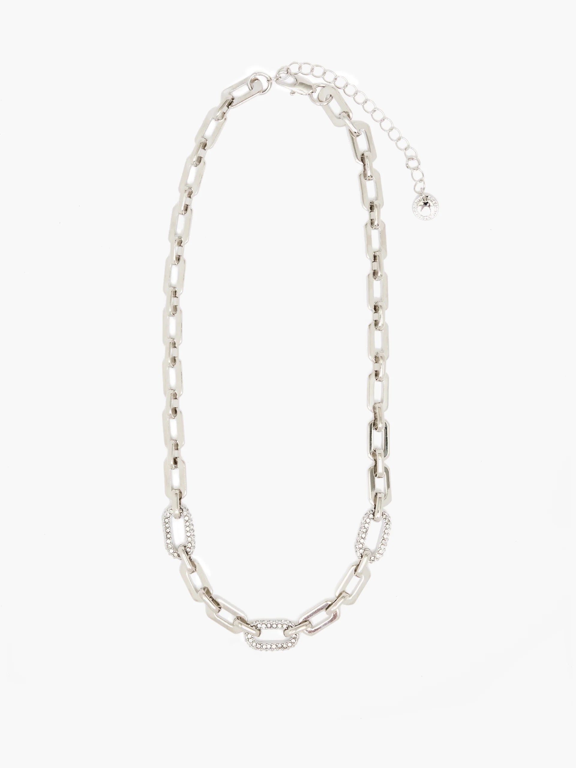 Diamante Link Chain Necklace